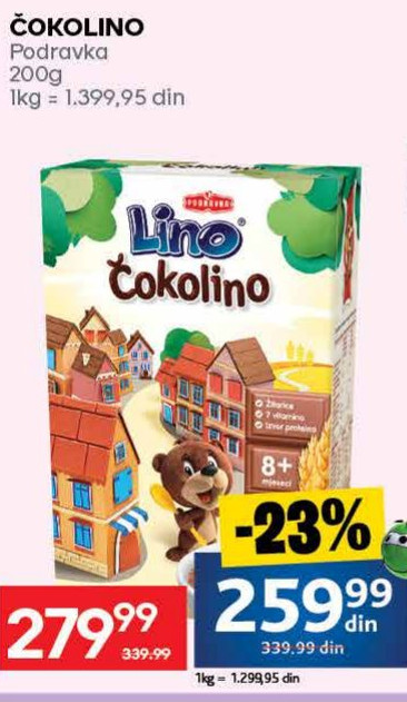 ČOKOLINO Podravka 200g