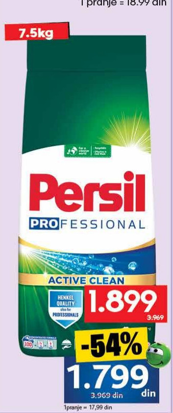 PERSIL deterdžent za pranje veša 7.5kg