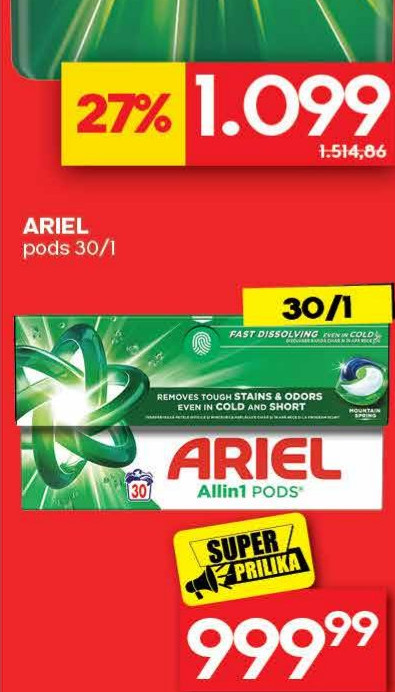 ARIEL All in 1 PODS 30/1
