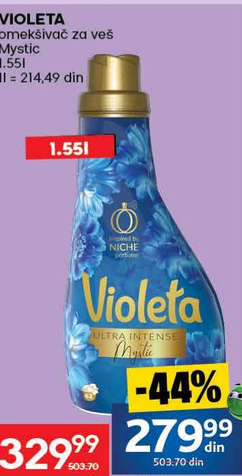 VIOLETA omekšivač za veš Mystic 1.55l