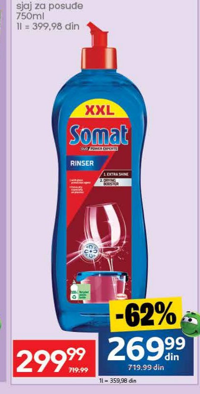 SOMAT sjaj za posude 750ml