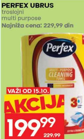 PERFEX UBRUS troслоjni multi purpose