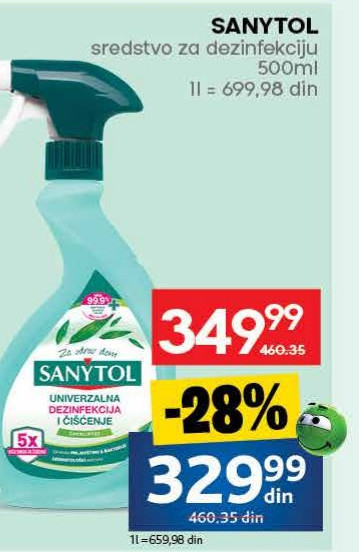 SANYTOL sredstvo za dezinfekciju 500ml