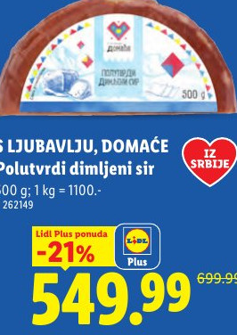 Polutvrdi dimljeni sir