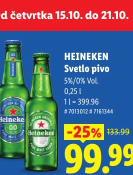 Heineken Svetlo pivo