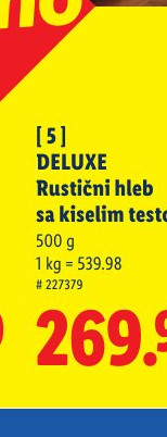 Rustični hleb sa kiselim testom