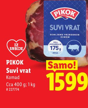 PIKOK Suvi vrat Komad
