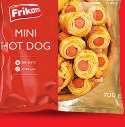 Mini hot dog