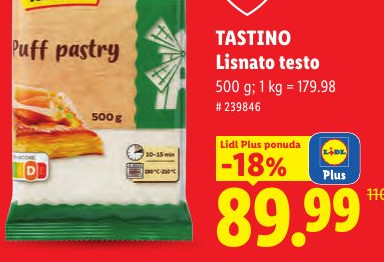 Lisnato testo