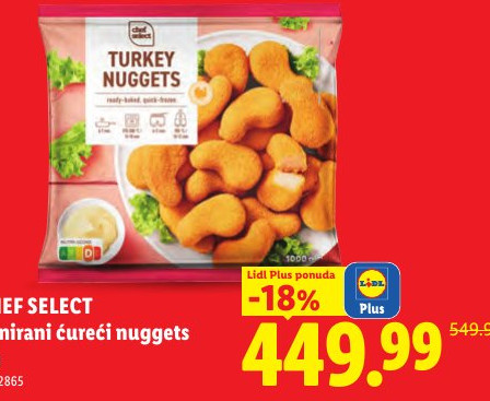 Panirani ćureći nuggets