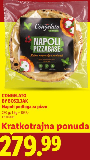 Napoli podloga za pizzu