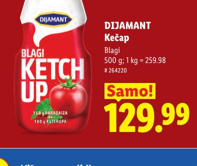 Kečap Blagi