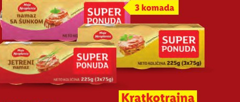 Jetrenje Namaz sa šunkom