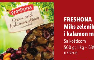 Freshona Miks zelenih i kalamon maslina