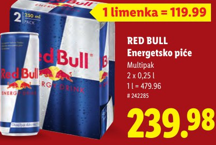 RED BULL Energetsko piće Multipak