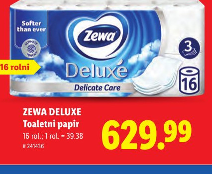 ZEWA DELUXE Toaletni papir