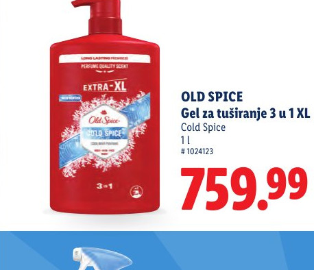 OLD SPICE Gel za tuširanje 3 u 1