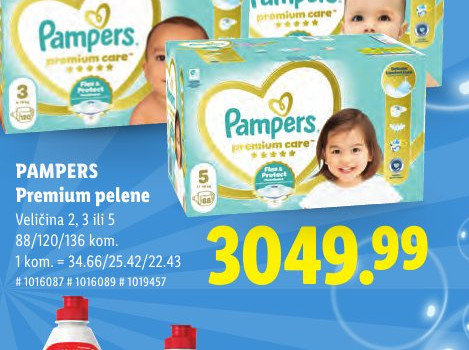 PAMPERS Premium pelene