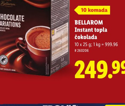 Instant topla čokolada