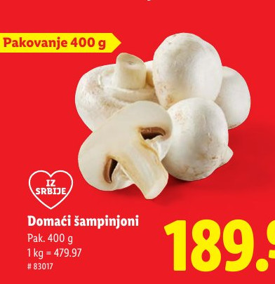 Domaći šampinjoni