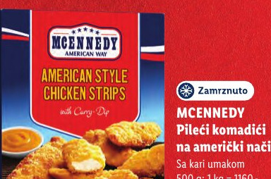 MCENNEDY komadići na američki način