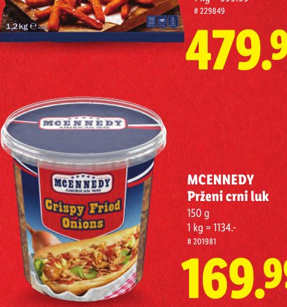 MCENNEDY Przeni crni luk
