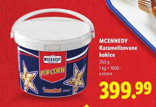 MCENNEDY Karamelizovane kokice