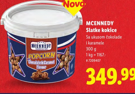 MCENNEDY Slatke kokice