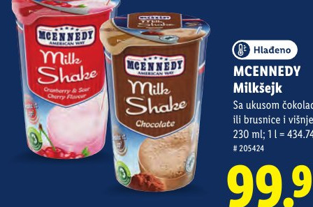 MCENNEDY Milkshake