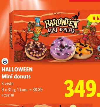 HALLOWEEN Mini donuts