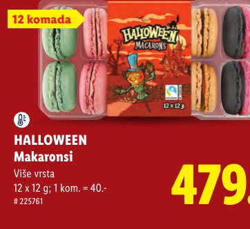 HALLOWEEN Makaroni