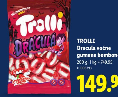 Dracula voćne gumene bombone