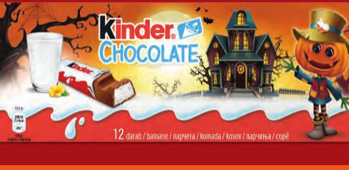 KINDER Čokolada Halloween edicija
