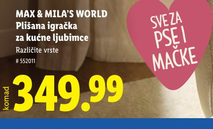 Plišana igračka za kućne ljubimce