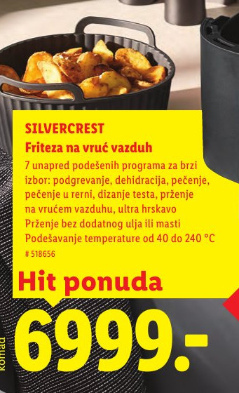 Friteza na vruć vazduh