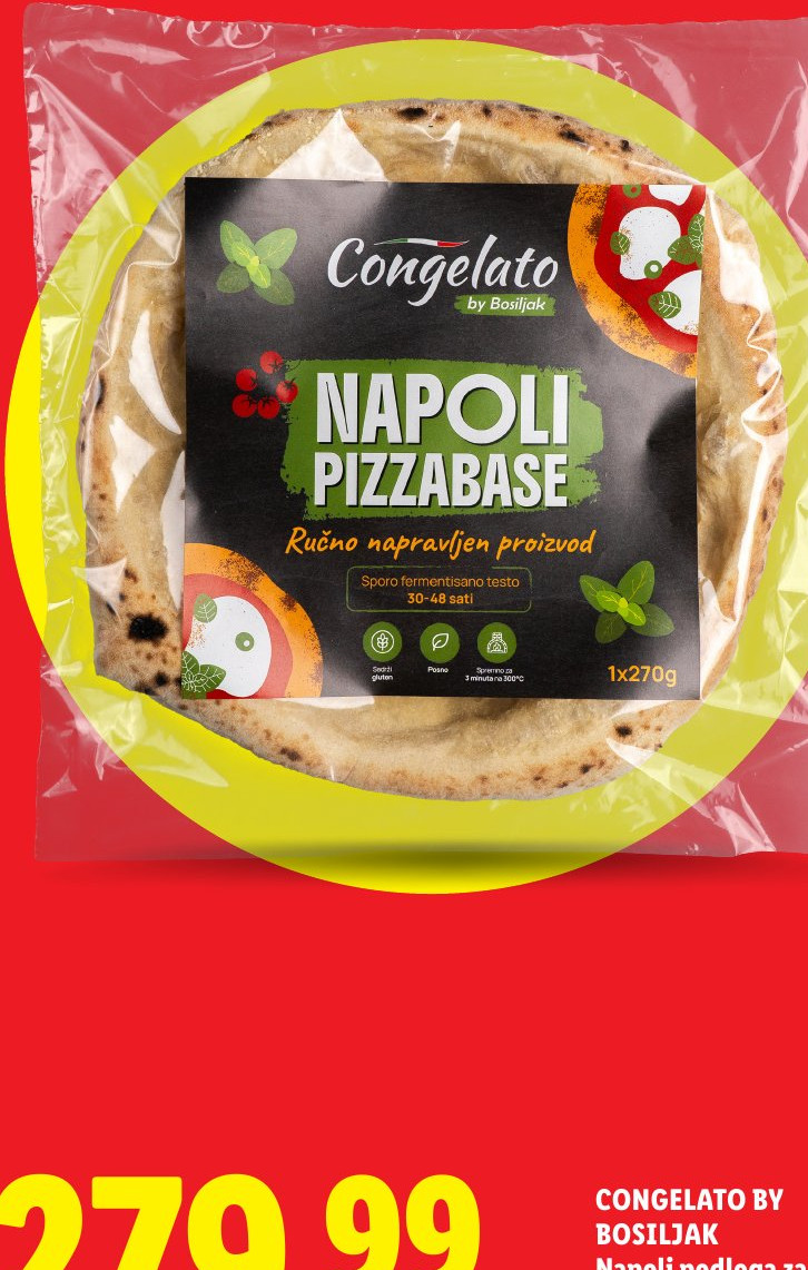 Napoli podloga za pizzu