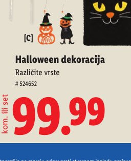 Halloween dekoracija