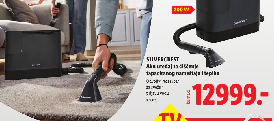 SILVERCREST Aku uređaj za čišćenje tapaciranog nameštaja i tepiha