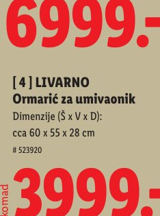 Ormarić za umivaonik