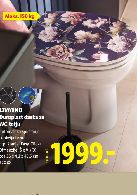 Duroplast daska za WC šolju