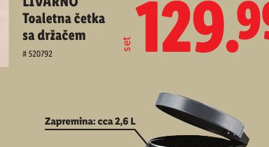Toaletna četka sa držačem