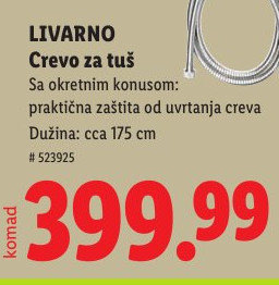 Crevo za tuš