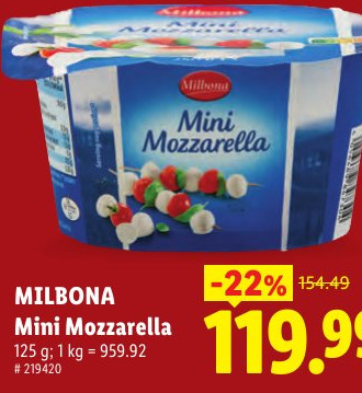 Mini Mozzarella