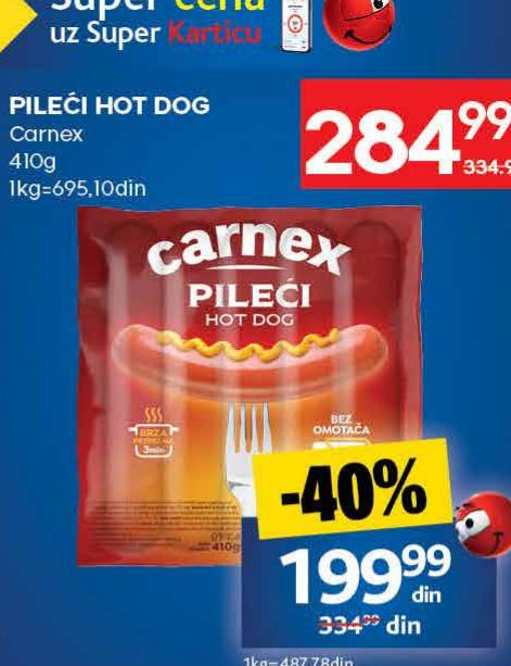 PILEĆI HOT DOG