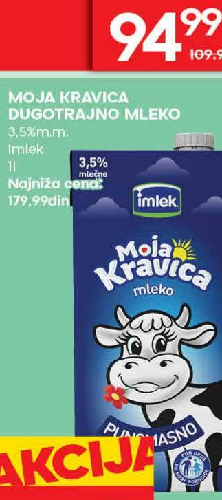 SVEŽE MLEKO 2,6%m.m.