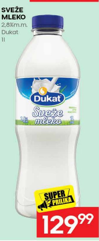 SVEŽE MLEKO 2,6%m.m.