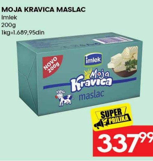 MOJA KRAVICA MASLAC Imlek 200g