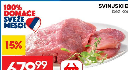 SVINJSKI BUT bez kostiju