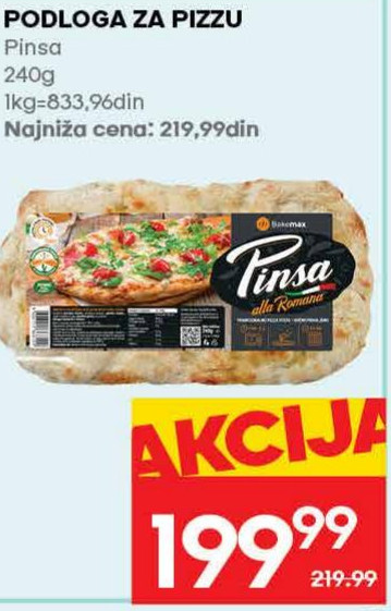PODLOGA ZA PIZZU Pinsa