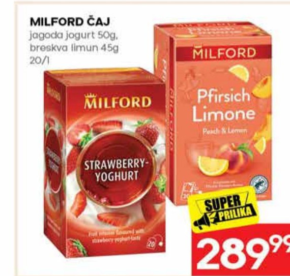 MILFORD ČAJ